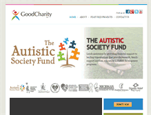 Tablet Screenshot of goodcharityfund.org